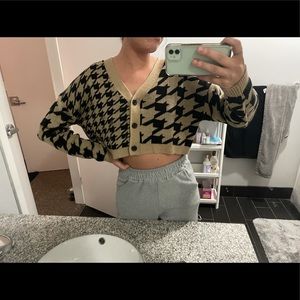 ASOS Houndsooth cardigan!